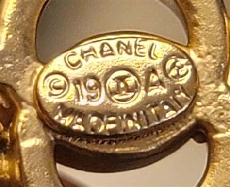 fake chanel logo jewelry|authentic chanel jewelry stamp.